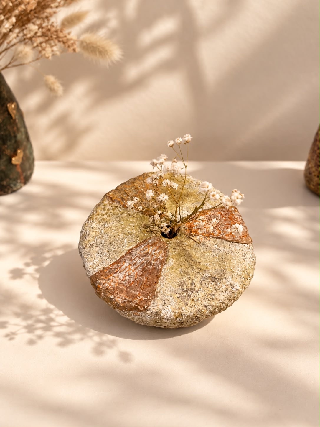 Found — a handmade papier-mâché sculpture from TUCU Atelier.